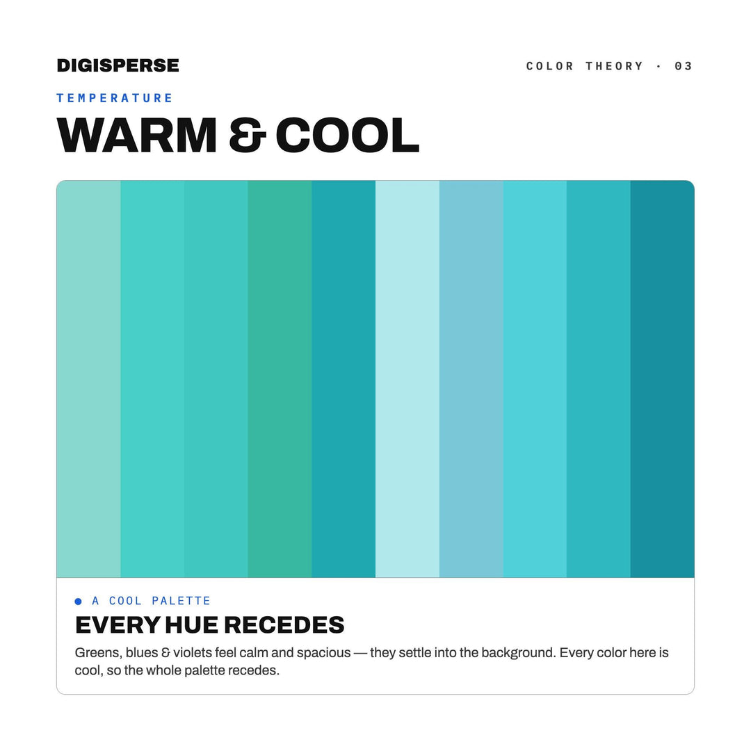Glacier Melt Color Palette | 30 Nature Inspired Hues (Digital Download)