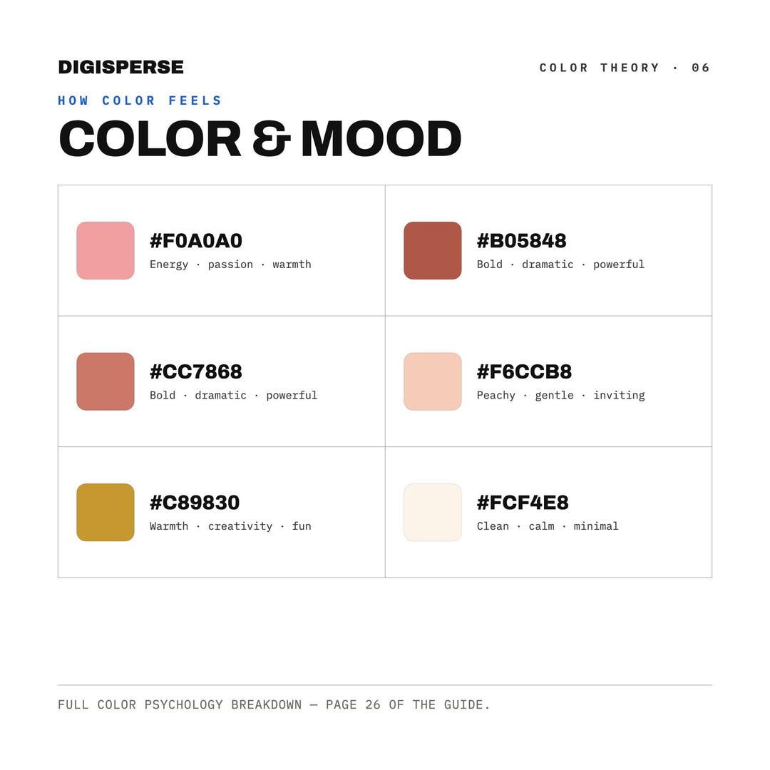 Rose Gold Color Palette | 30 Procreate Swatches, HEX, RGB, CMYK (Digital Download)