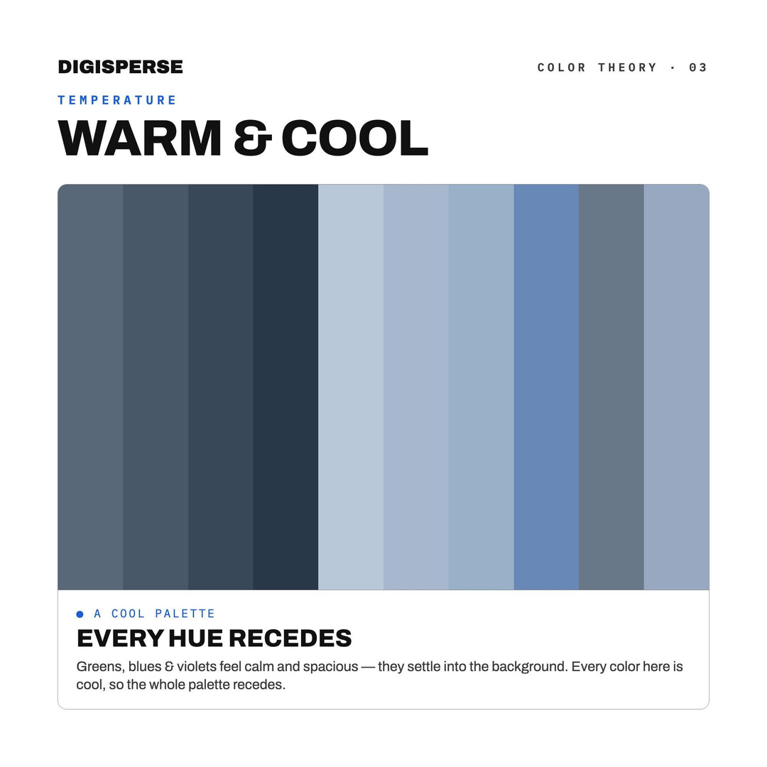 Melancholic Blue Color Palette | 30 Procreate Swatches, ASE Guide (Digital Download)