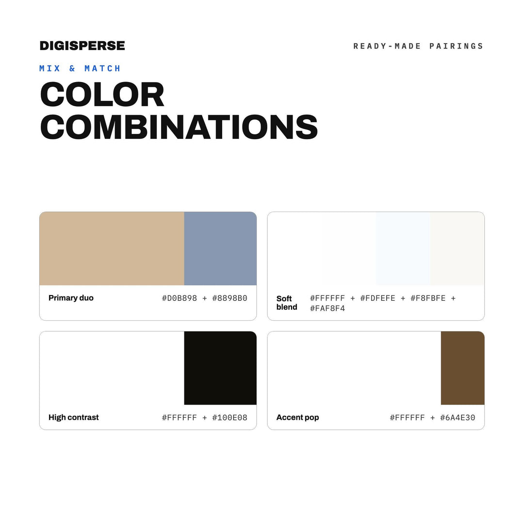 Cool Muted Color Palette for Early Winter Art and Frosty Nature Branding, 30 First Frost Hues, Procreate Swatches