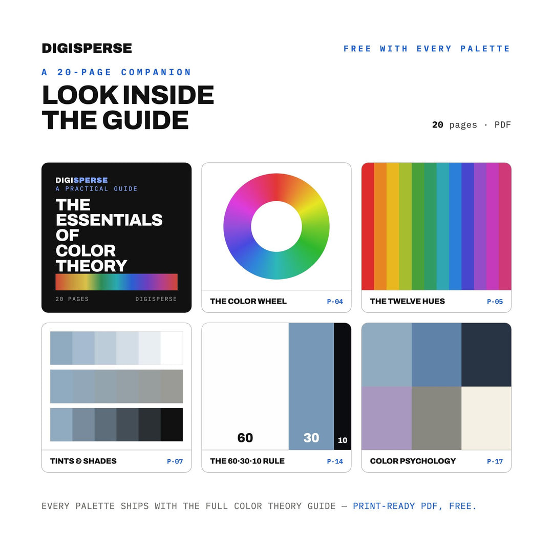 Soft Muted Color Palette for Dark Academia Art and Literary Branding, 30 Poetcore Vintage Hues, Procreate Swatches