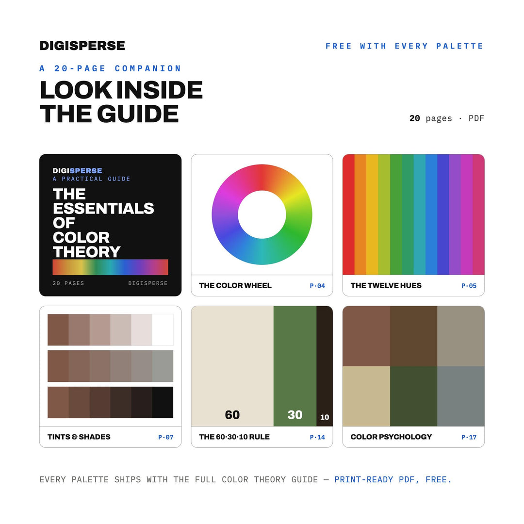 Mushroom Foraging Color Palette | 30 Colors | Hex RGB CMYK | Procreate Swatches + ASE | Digital Download