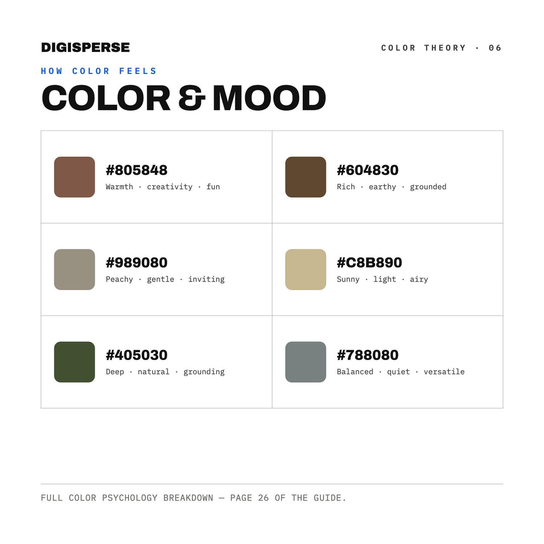 Mushroom Foraging Color Palette | 30 Colors | Hex RGB CMYK | Procreate Swatches + ASE | Digital Download