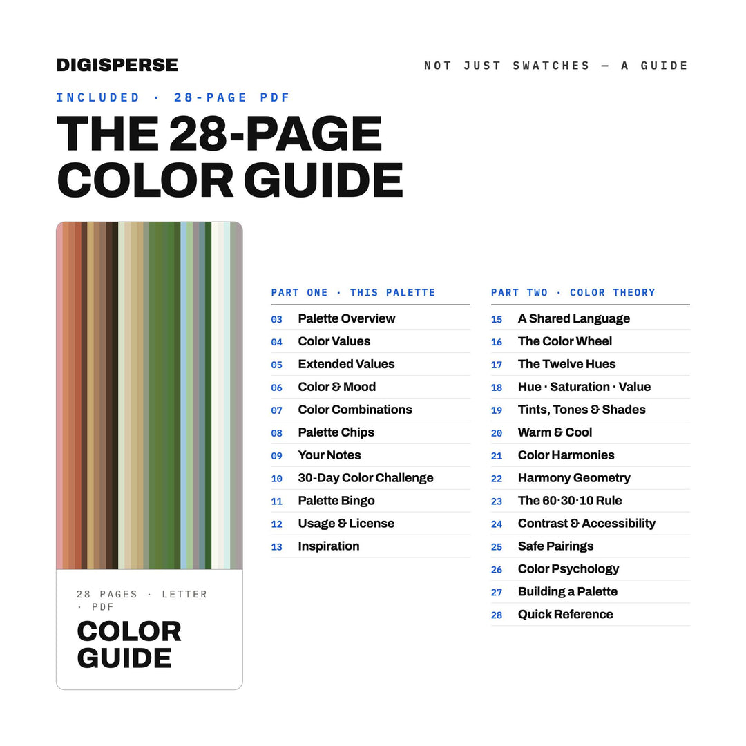 Plant Shelfie Color Palette | 30 Colors | Hex RGB CMYK | Procreate Swatches + ASE | Digital Download
