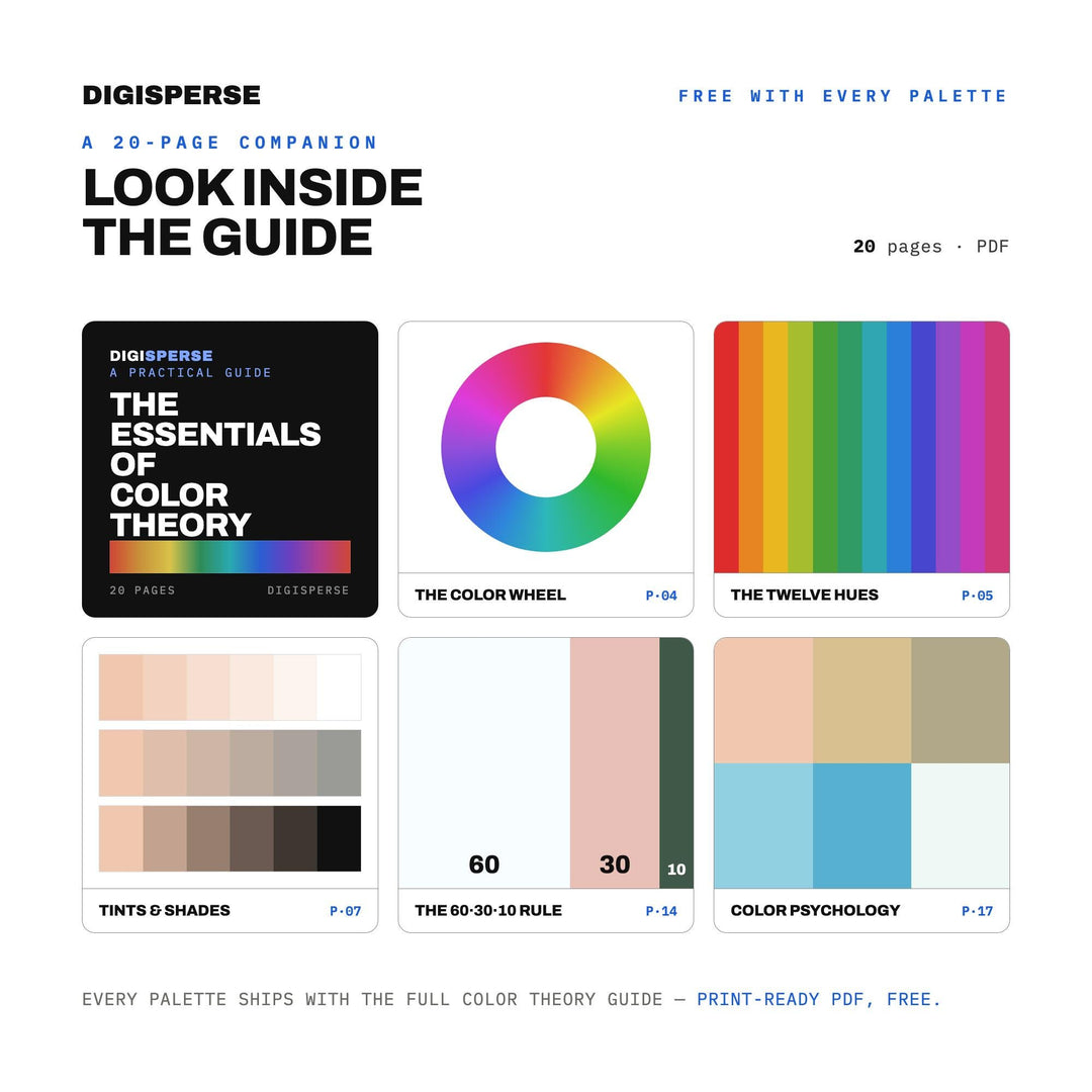 Ocean Foam Morning Color Palette | 30 Procreate Swatches, ASE (Digital Download)