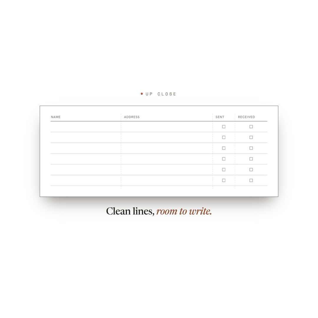 Card List printable planner insert — preview image 9 of 20