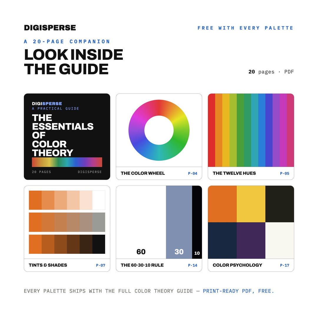 Eclipse Totality Color Palette | 30 Colors | Hex RGB CMYK | Procreate Swatches + ASE | Digital Download