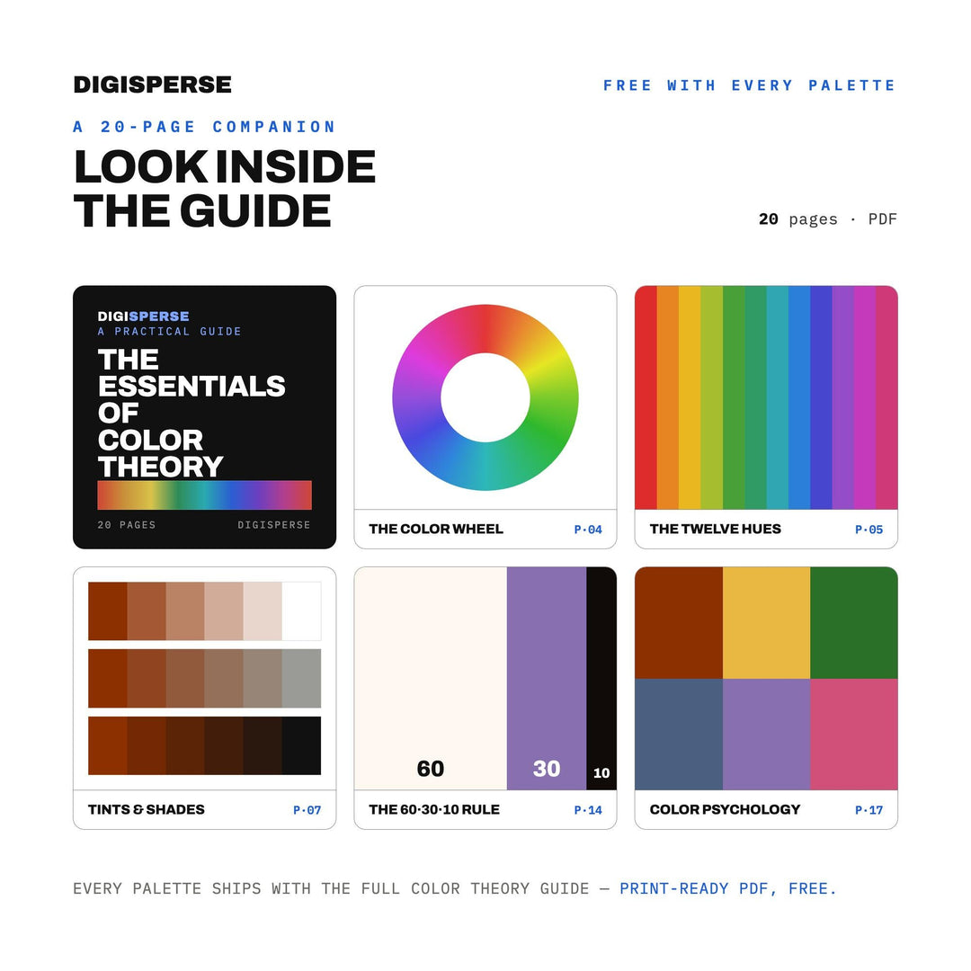 Wheel of the Year Color Palette | 30 Pagan Sabbat Hues (Digital Download)