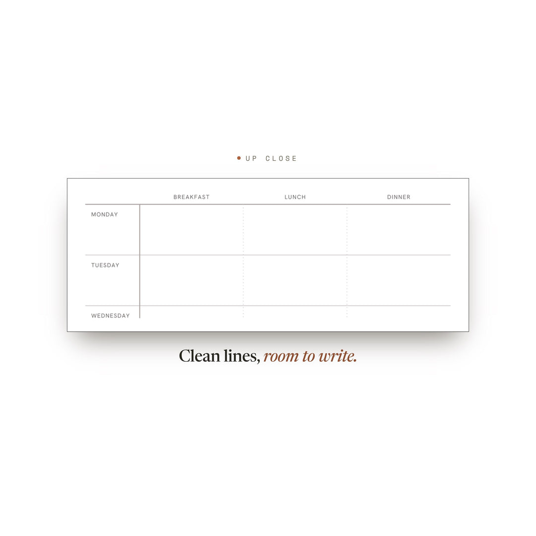 Meal Plan printable planner insert — preview image 9 of 20