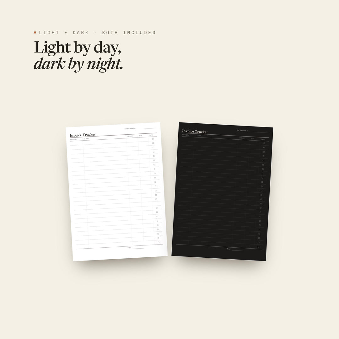 Invoice Tracker Planner Insert | Expense Tracker | GoodNotes iPad PDF | Digital Download