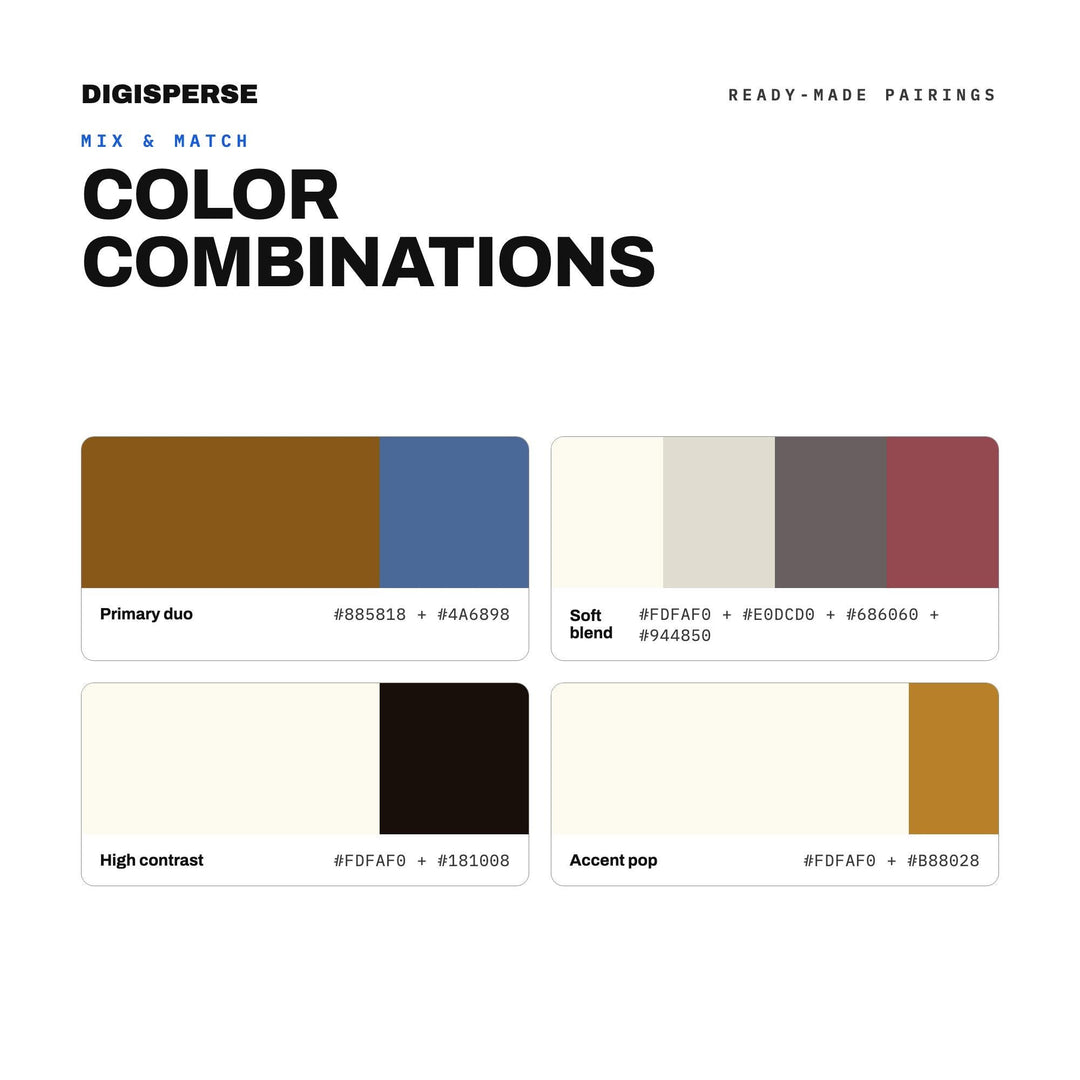 Americas Time Capsule Color Palette | 30 Colors | Hex RGB CMYK | Procreate Swatches + ASE | Digital Download