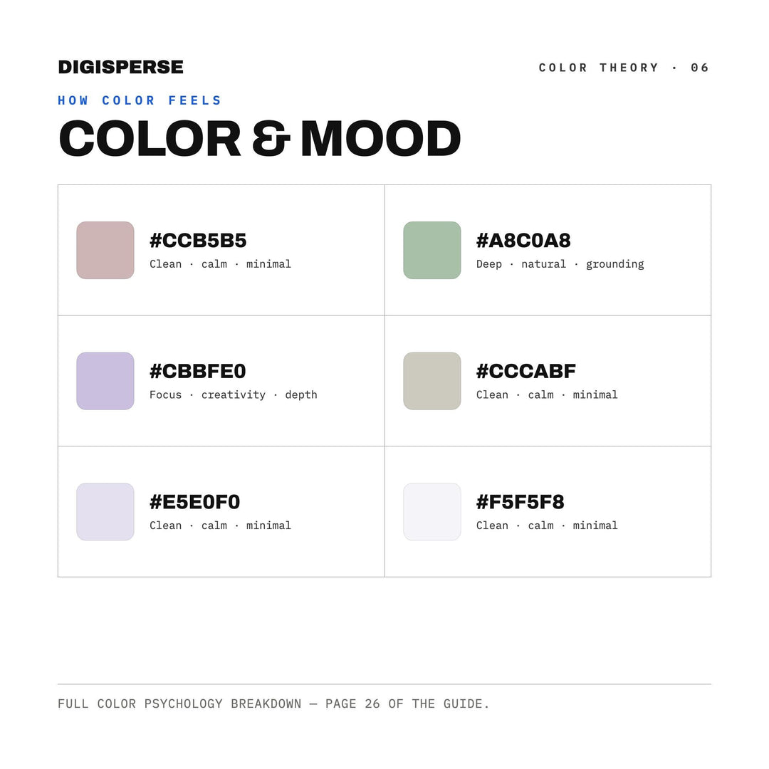 Cloud Dancer Minimal Summer Color Palette | 30 Colors | Hex RGB CMYK | Procreate Swatches + ASE | Digital Download