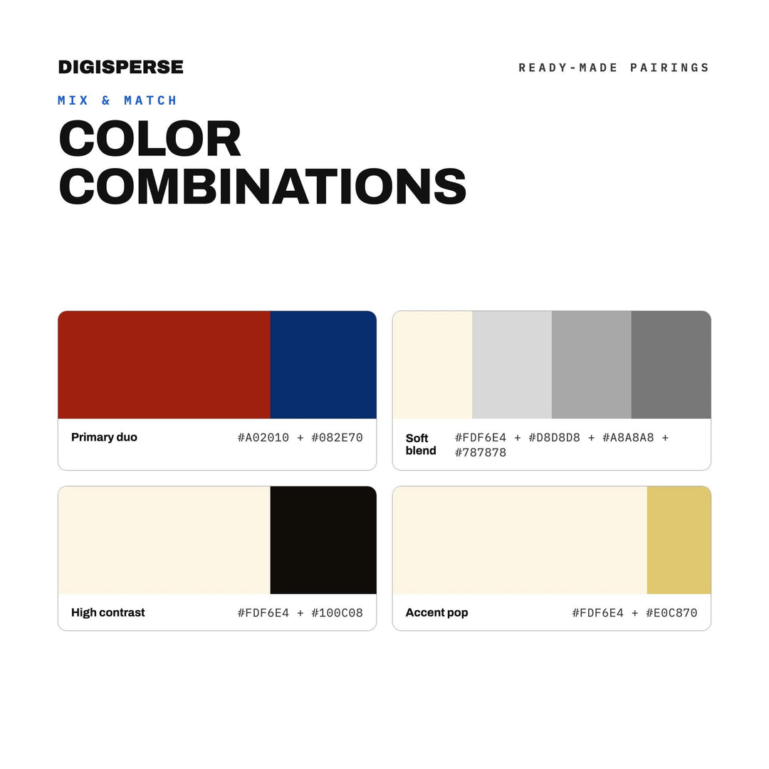 Immigrant Story America Color Palette | 30 Colors | Hex RGB CMYK | Procreate Swatches + ASE | Digital Download