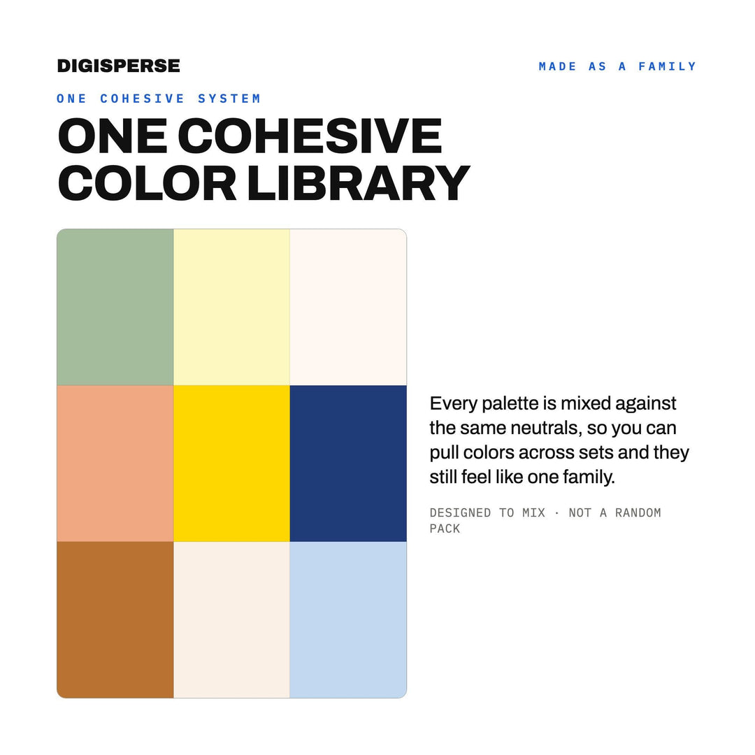 Birthday Party Color Kit, 10 Confetti and Candles Palettes for Invitation Design, Cake Topper Art and Celebration Decor