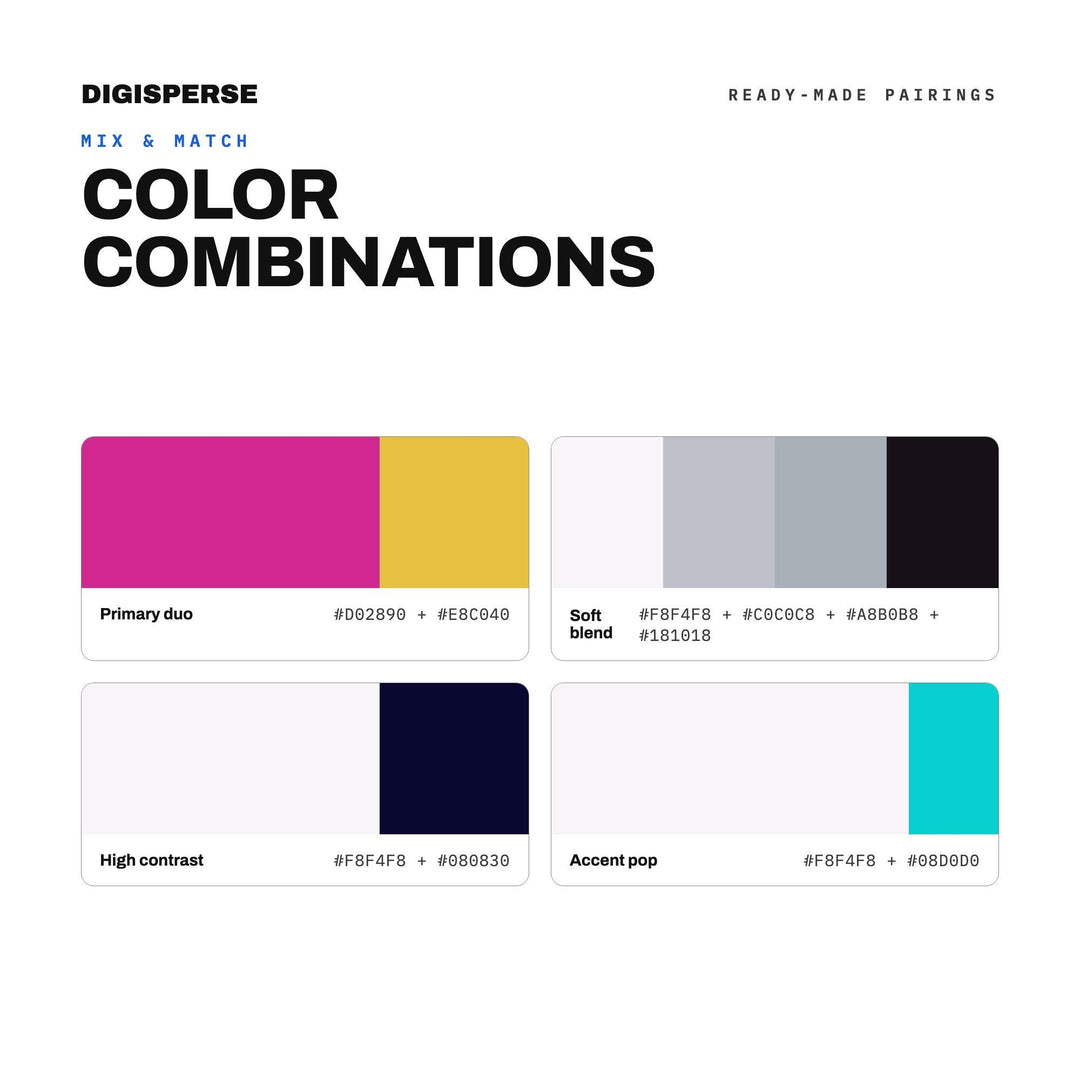 Bachelorette Night Color Palette | 30 Colors | Hex RGB CMYK | Procreate Swatches + ASE | Digital Download