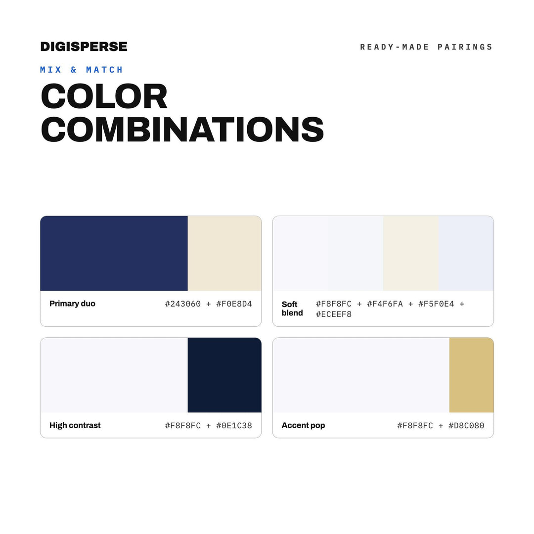 Icy Elegant Color Palette for Winter Wedding Art and Luxe Branding, 30 Frosted White Hues, Procreate Swatches