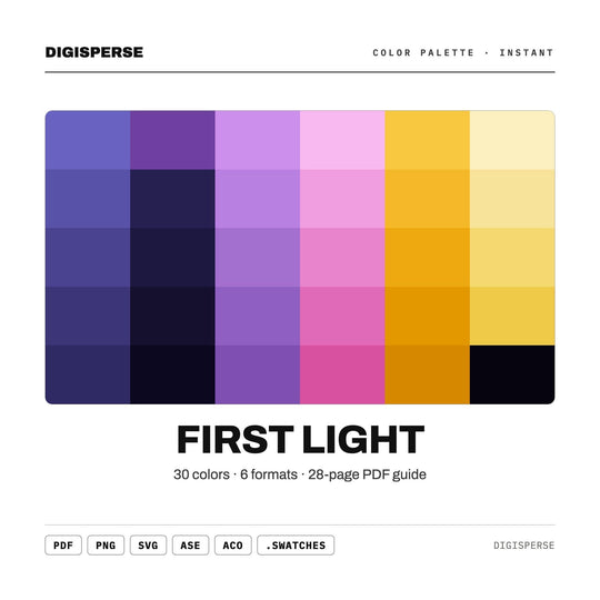 First Light color palette — main preview
