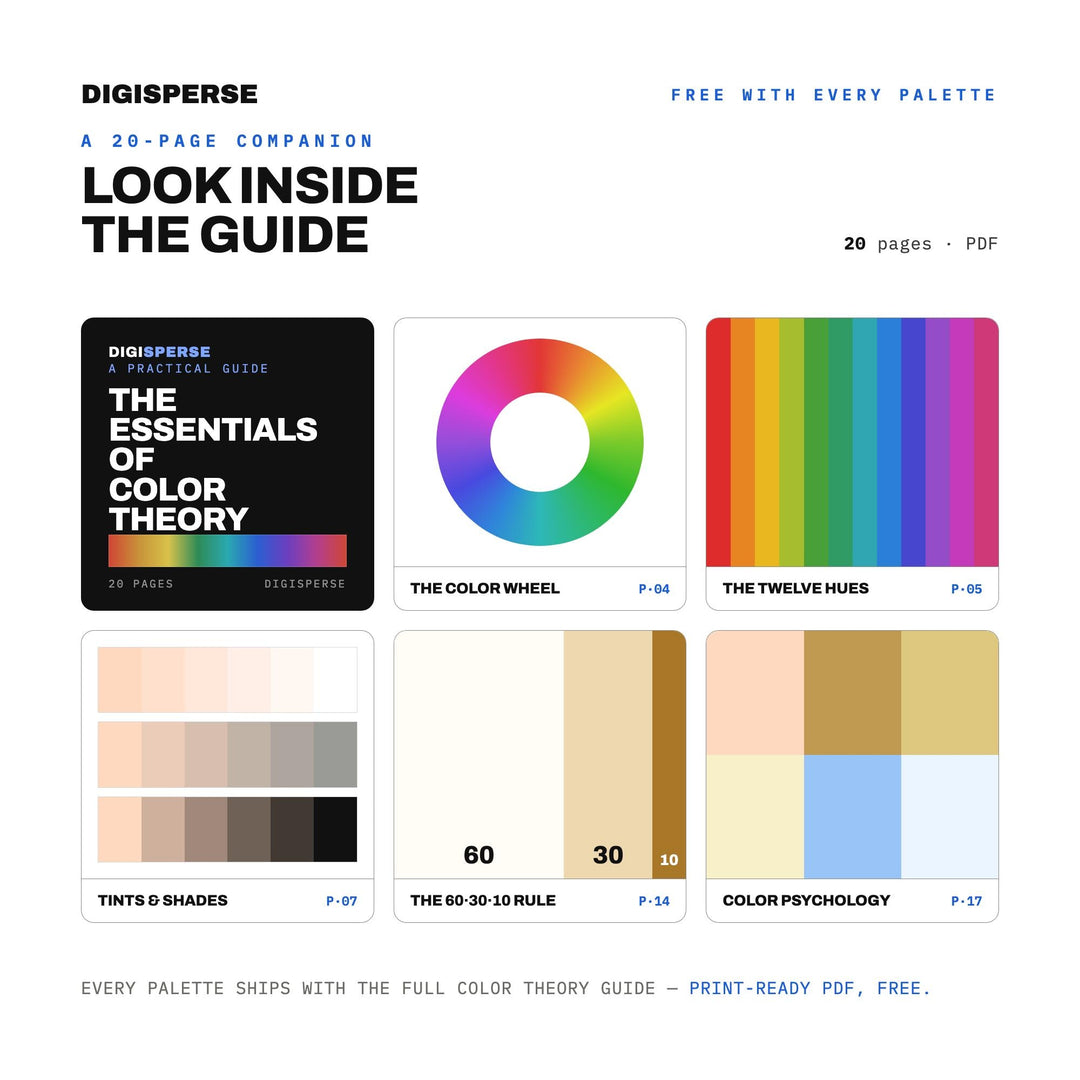 Butter Yellow Summer Color Palette | 30 Colors | Hex RGB CMYK | Procreate Swatches + ASE | Digital Download