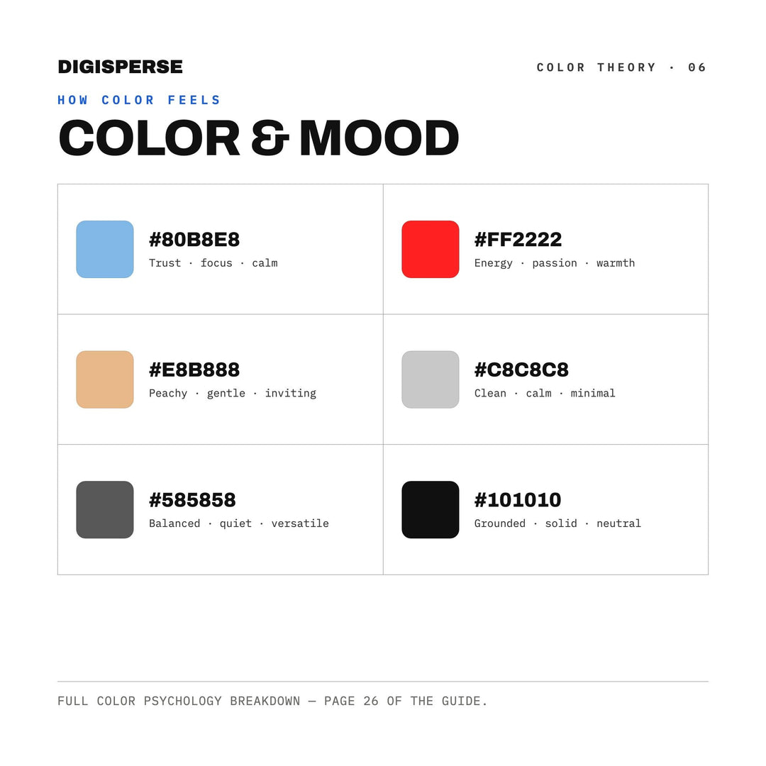 Manga Ink Color Palette | 30 Procreate Swatches, ASE, PDF Guide (Digital Download)