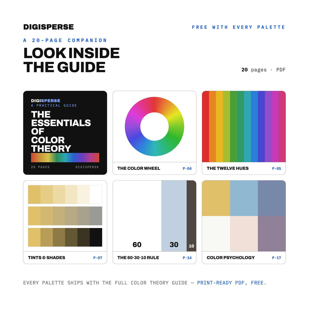 White Salt Flat Color Palette | 30 Minimalist Tones (Procreate, ASE) (Digital Download)