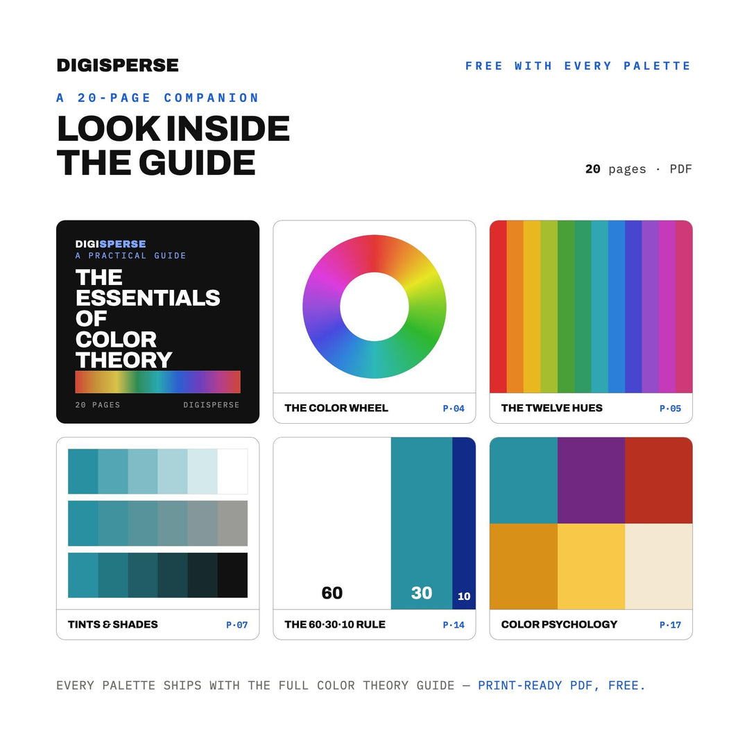 Istanbul Bazaar Color Palette | 30 Procreate Swatches, HEX, RGB, CMYK (Digital Download)