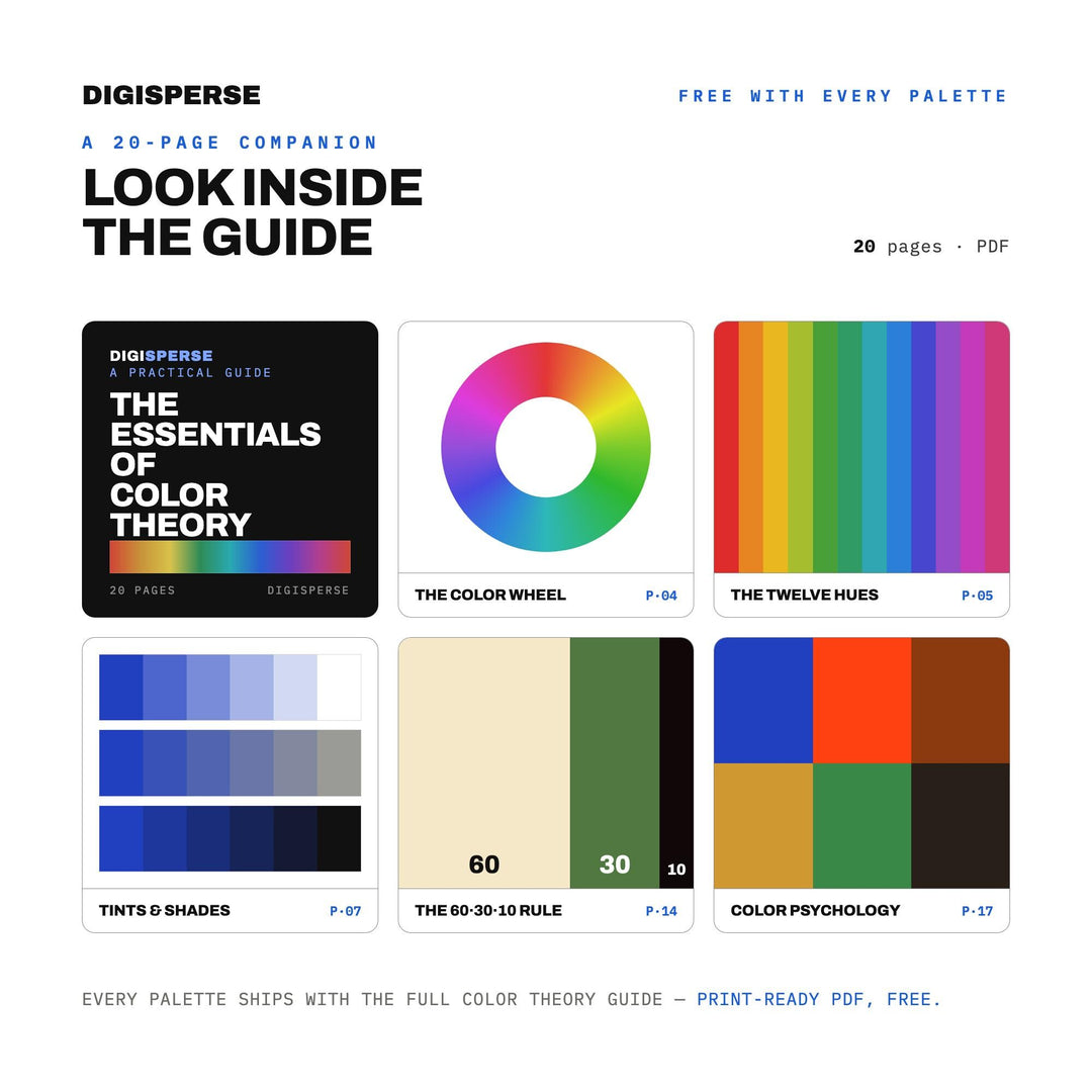 New Orleans Jazz Color Palette | 30 Colors | Hex RGB CMYK | Color Guide | Procreate Swatches + ASE | Digital Download