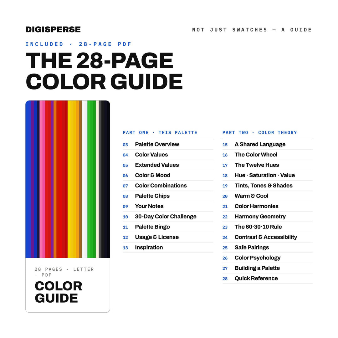 Retro Arcade Pixels Color Palette | 30 Procreate Swatches, ASE, PDF Guide (Digital Download)