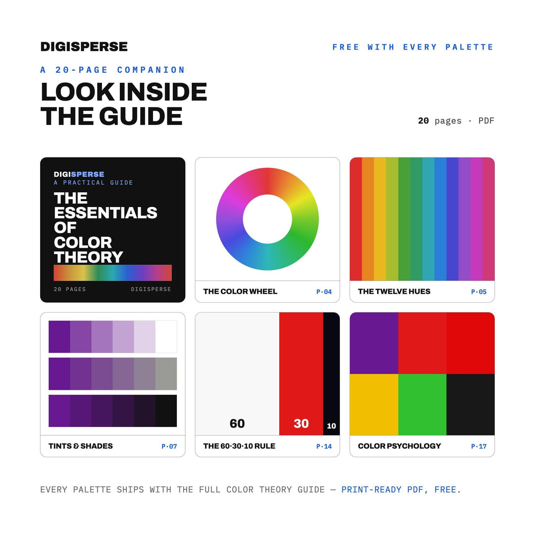 Retro Arcade Pixels Color Palette | 30 Procreate Swatches, ASE, PDF Guide (Digital Download)