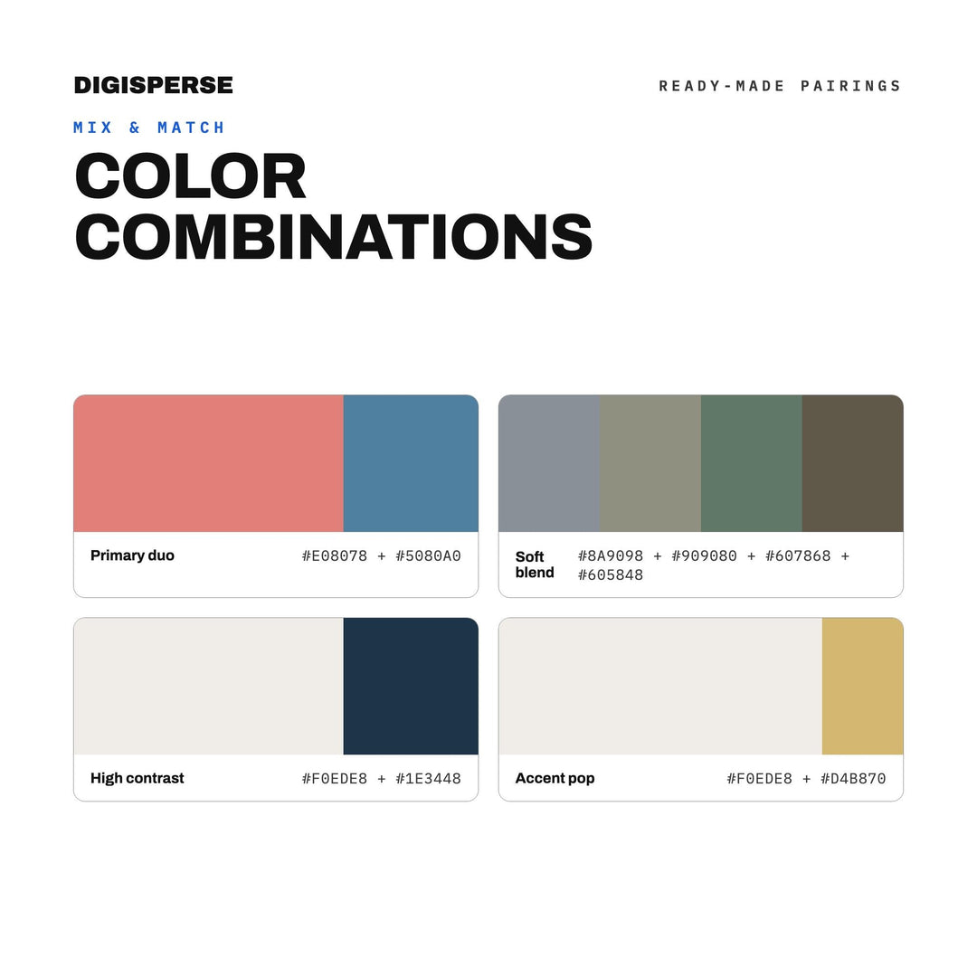 River Delta Birds Eye Color Palette | 30 Colors | Hex RGB CMYK | Procreate Swatches + ASE | Digital Download
