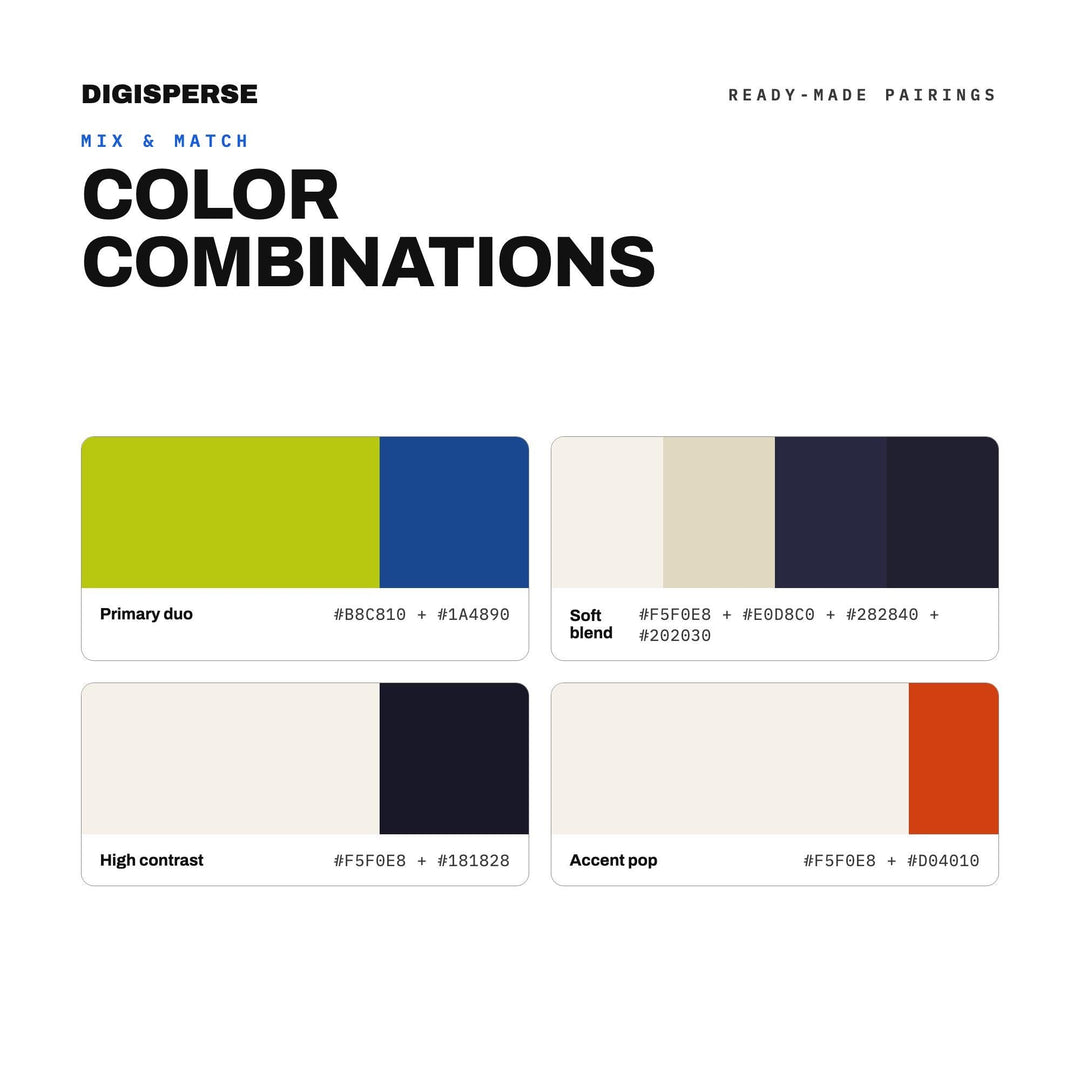 Energetic Moody Color Palette for Expressive Abstract Art and Bold Branding, 30 Restless Tension Hues, Procreate Swatches, Hex Codes