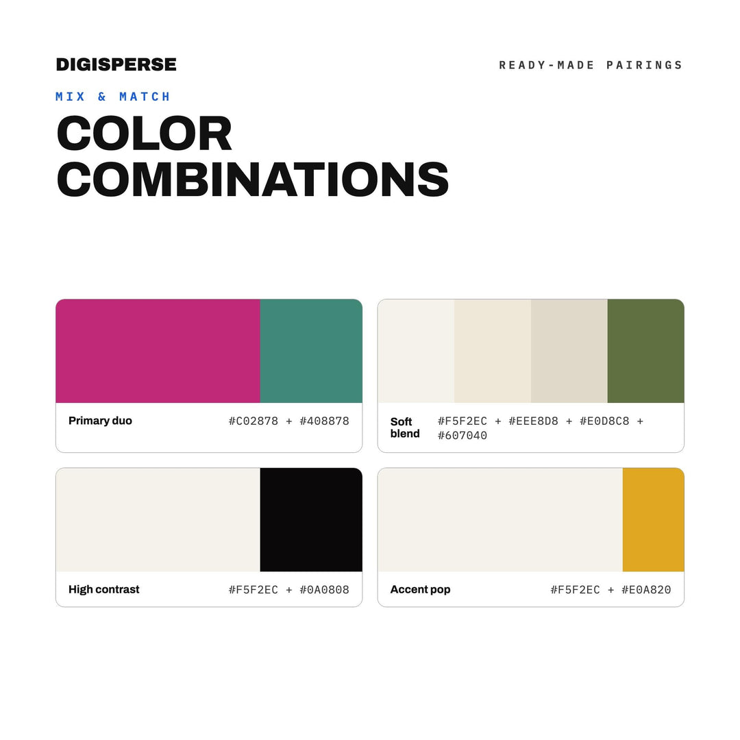 Ink Marbling Color Palette | 30 Colors | Hex RGB CMYK | Procreate Swatches + ASE | Digital Download