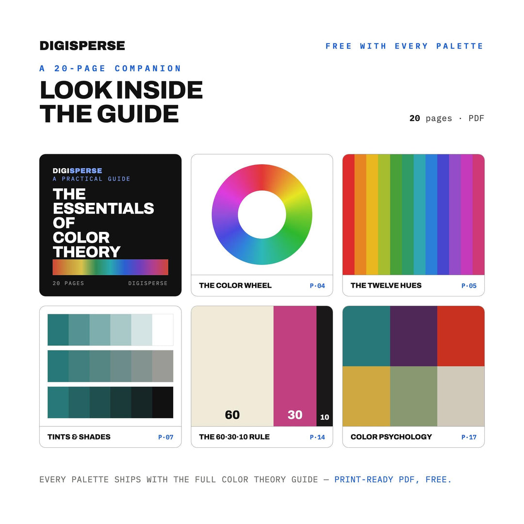 Bold Ink Color Palette for Linocut Block Print Art and Craft Studio Branding, 30 Hand Carved Hues, Procreate Swatches