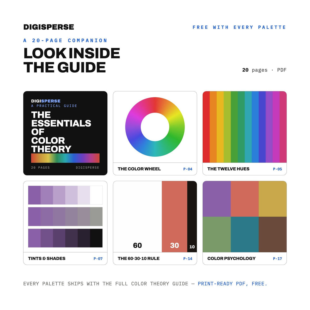 Vienna Secession Color Palette | 30 Colors | Hex RGB CMYK | Color Guide | Procreate Swatches + ASE | Digital Download