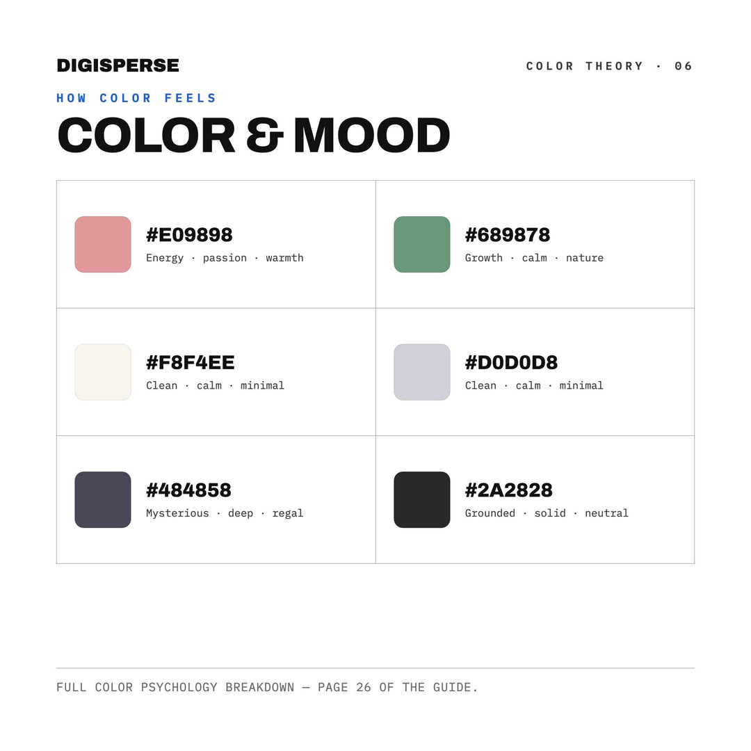 Yoga Morning Flow Color Palette | 30 Colors | Hex RGB CMYK | Procreate Swatches + ASE | Digital Download