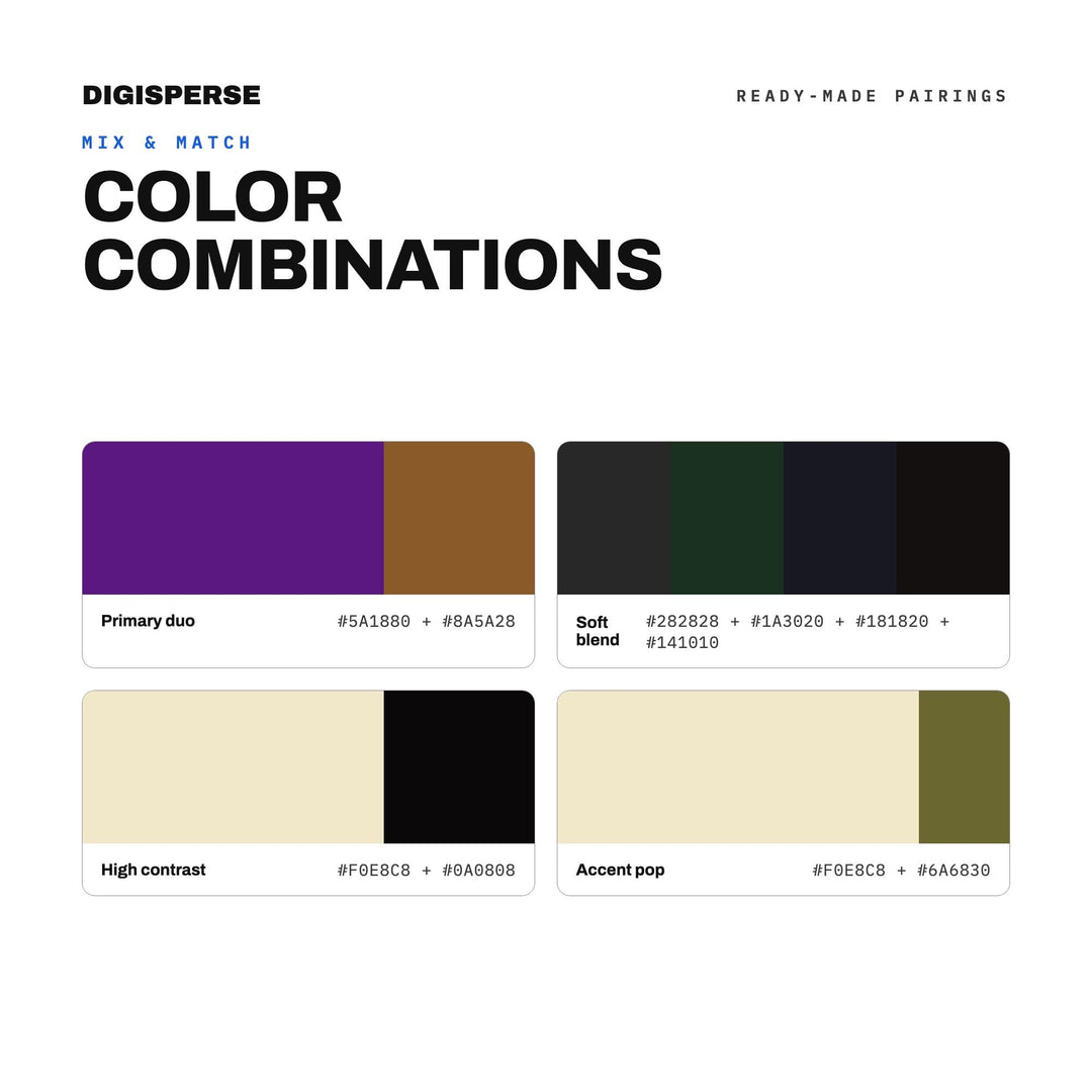 Witch's Apothecary Color Palette | 30 Colors | Hex RGB CMYK | Procreate Swatches + ASE | Digital Download