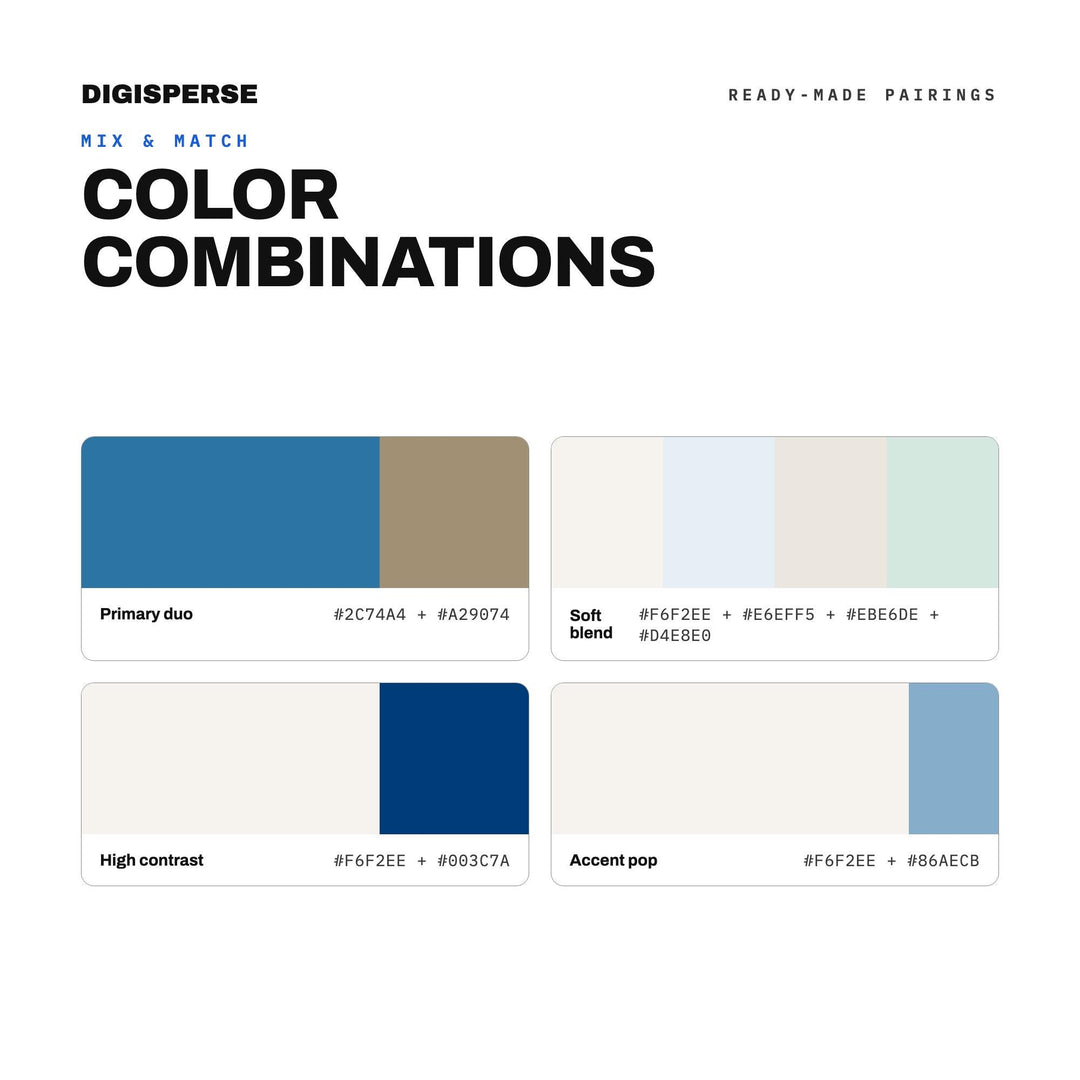 Pacific Shoreline Color Palette | 30 Colors | Hex RGB CMYK | Color Guide | Procreate Swatches + ASE | Digital Download