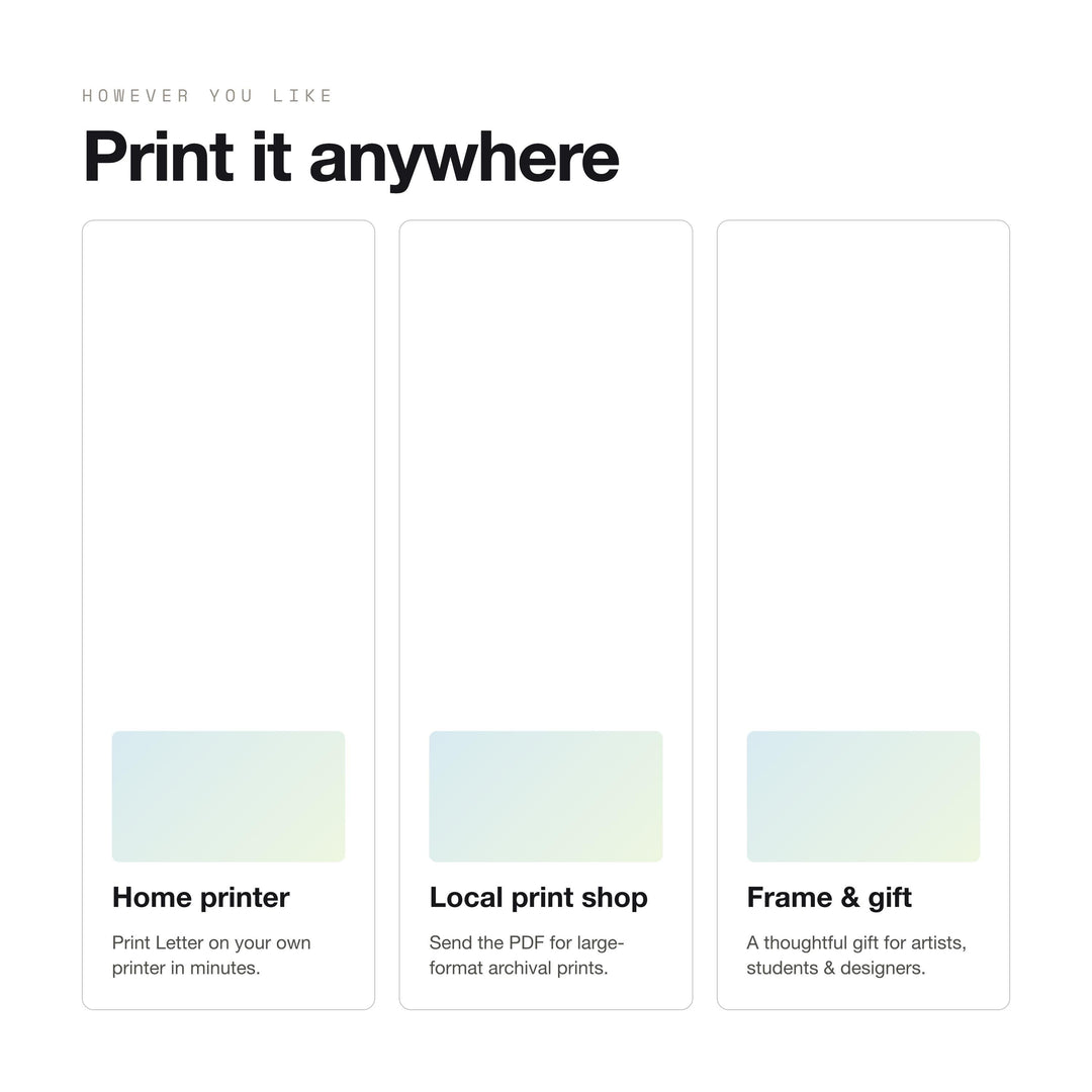 Color Theory Poster | Color Wheel, Harmonies & RGB CMYK HEX Color Models Reference for Graphic Designers | Digital Download