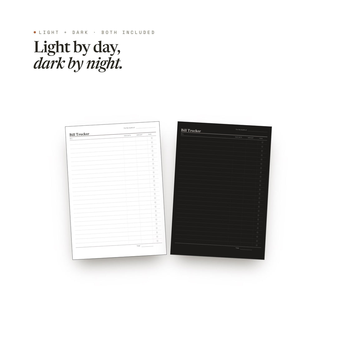 Bill Tracker Planner Insert | Budget Planner | GoodNotes iPad PDF | Digital Download