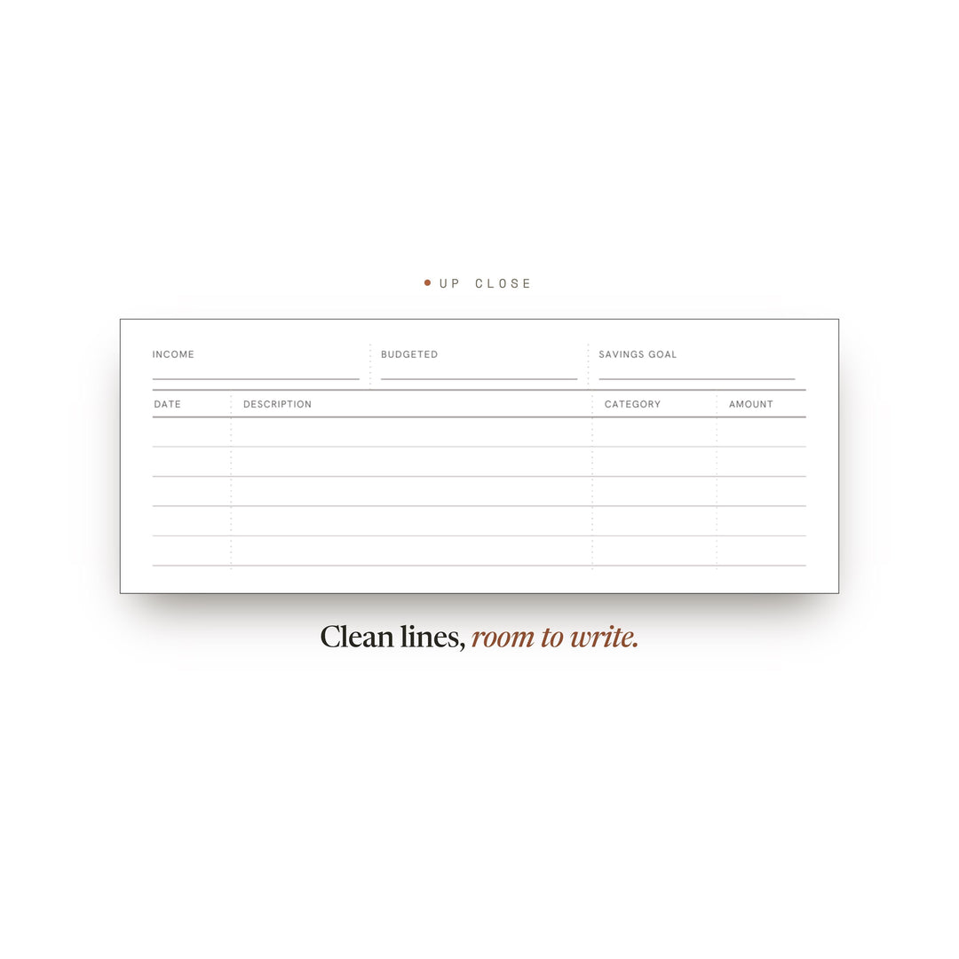 Budget printable planner insert — preview image 9 of 20