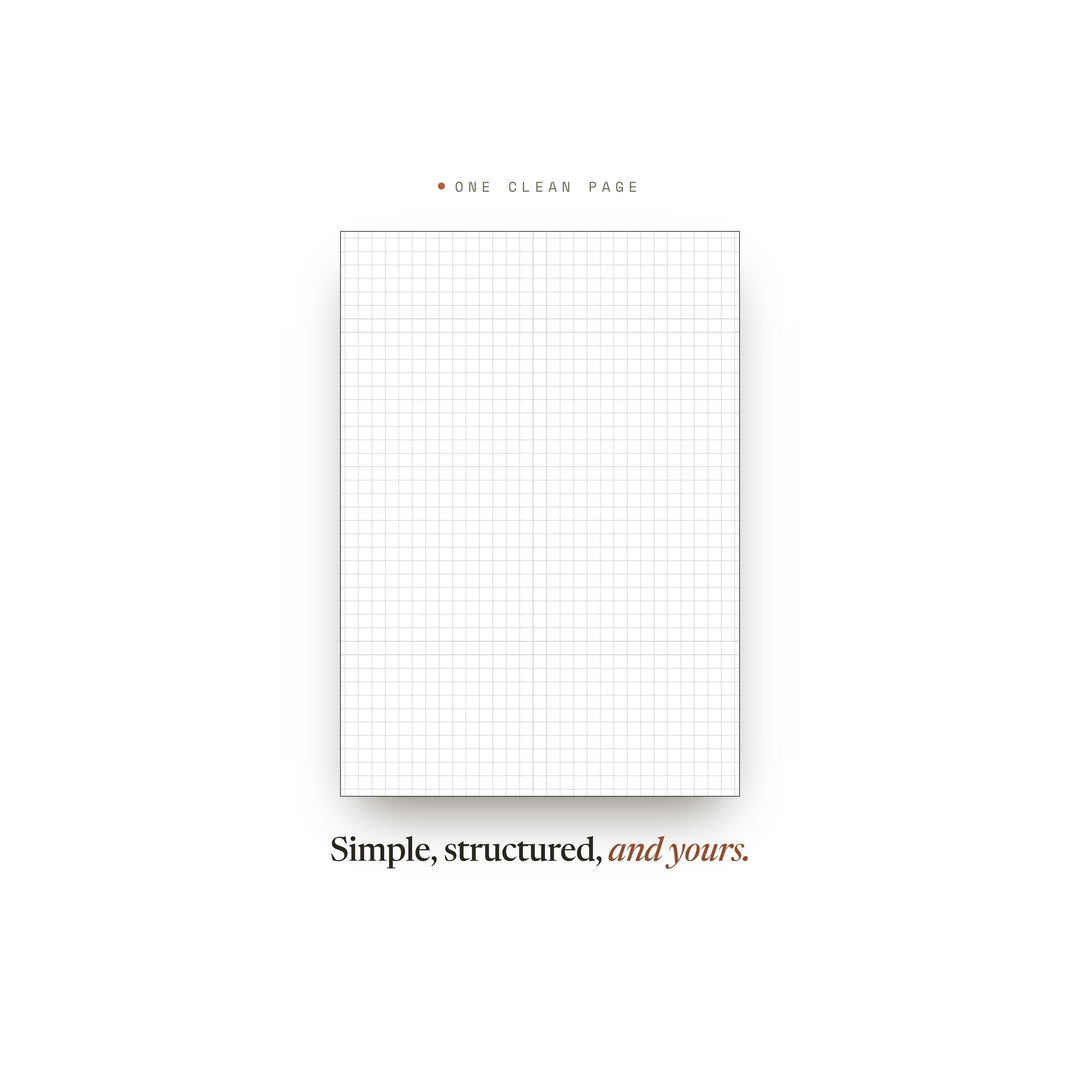 Graph Paper Planner Insert | Dot Grid Paper | GoodNotes iPad PDF | Digital Download