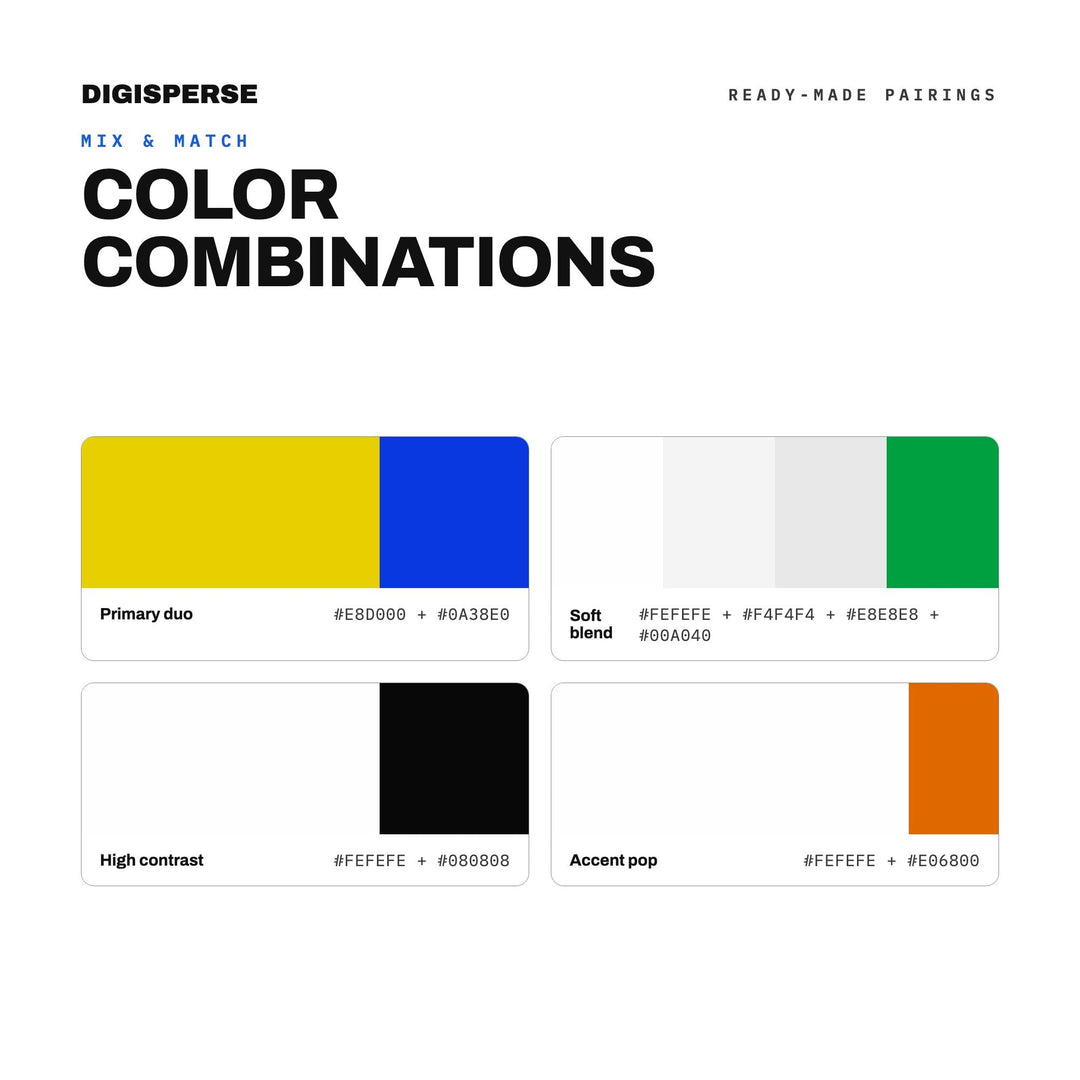 Op Art Color Palette | 30 Colors | Hex RGB CMYK | Color Guide | Procreate Swatches + ASE | Digital Download