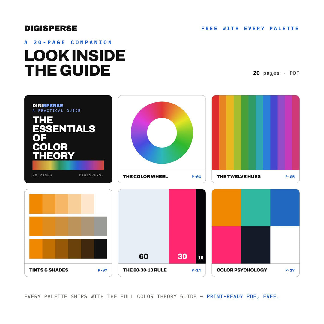 Blade Runner Color Palette | 30 Colors | Hex RGB CMYK | Color Guide | Procreate Swatches + ASE | Digital Download