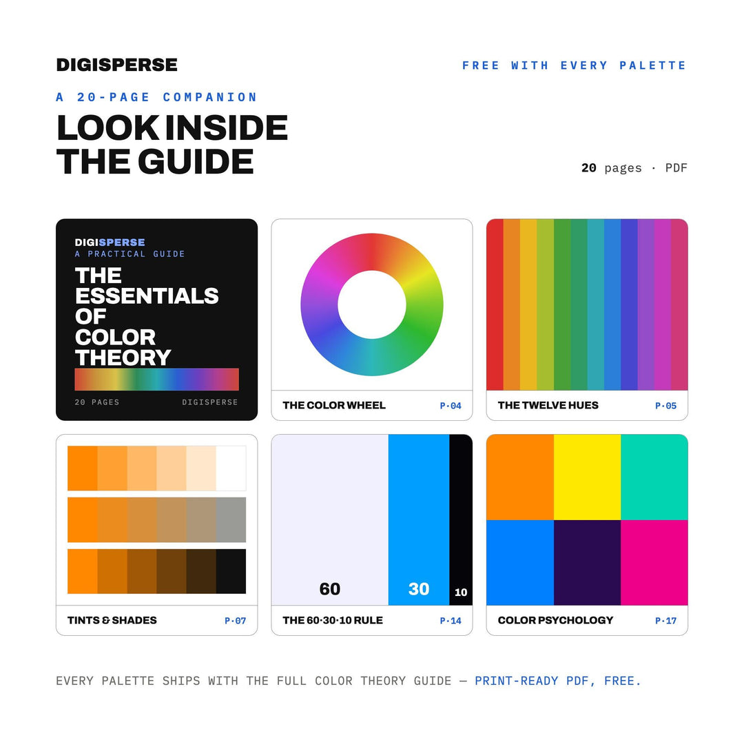 Cyberpunk Color Palette | 30 Colors | Hex RGB CMYK | Color Guide | Procreate Swatches + ASE | Digital Download