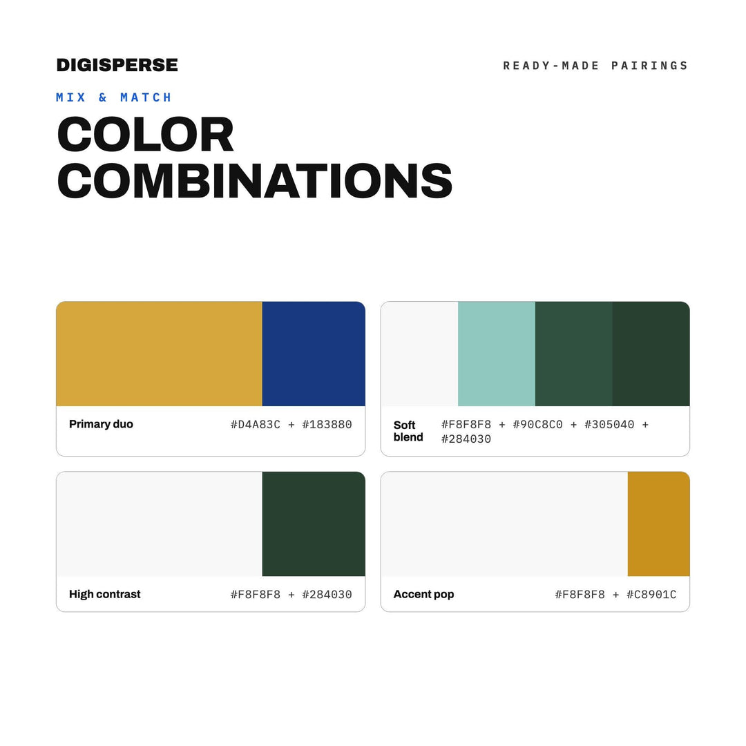 America the Beautiful Landscape Color Palette | 30 Colors | Hex RGB CMYK | Procreate Swatches + ASE | Digital Download