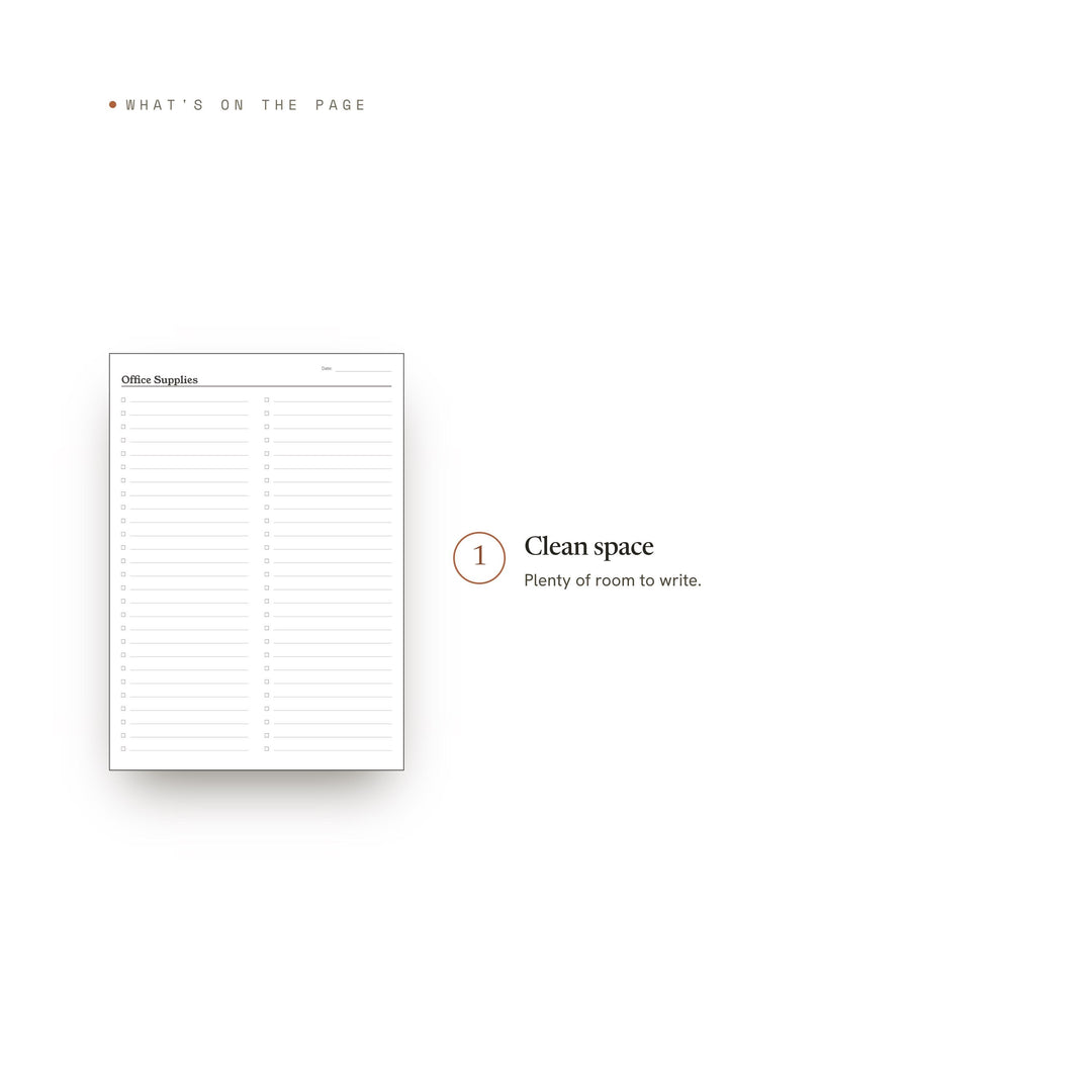 Inventory Tracker Printable | Office Supply Stock + Reorder | GoodNotes + iPad PDF | Instant Download