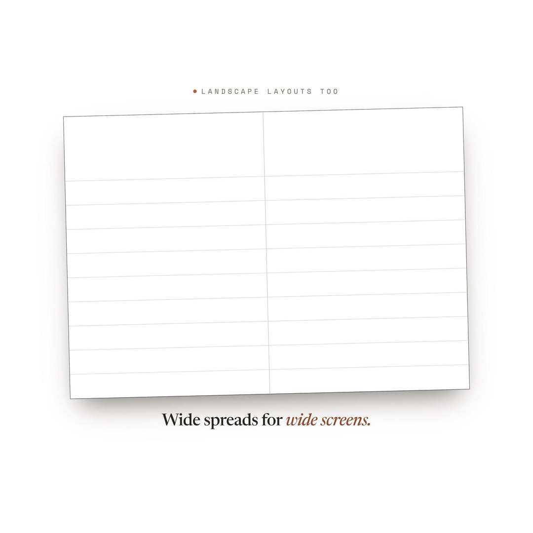 Pitman Ruled printable planner insert — preview image 15 of 20