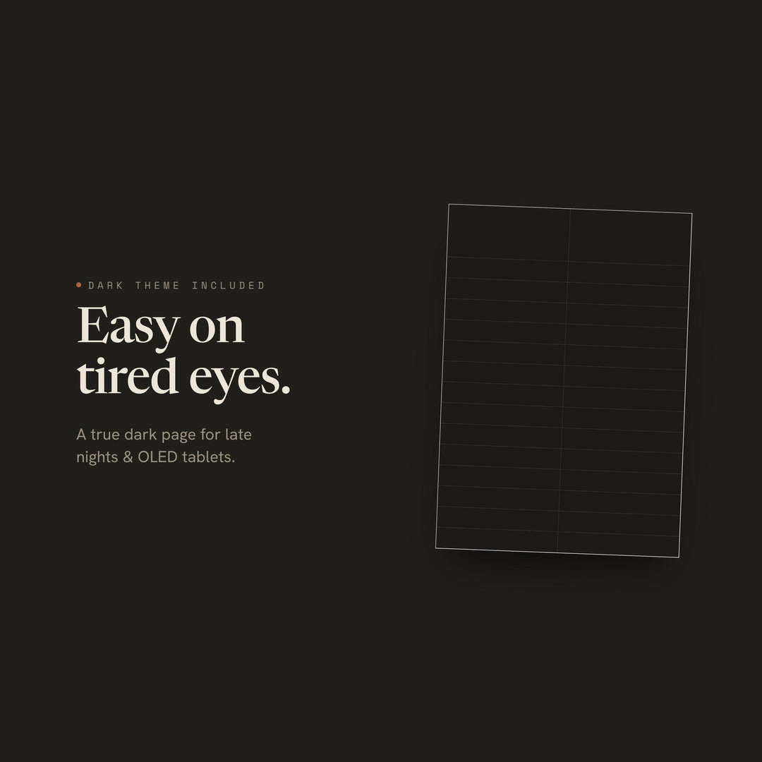 Pitman Ruled printable planner insert — preview image 16 of 20