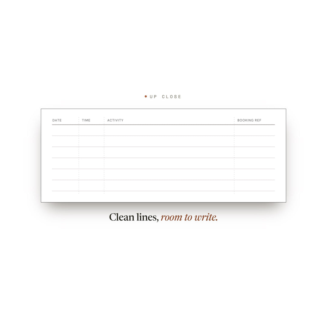 Travel Itinerary Planner Insert | Digital Download (GoodNotes Ready)