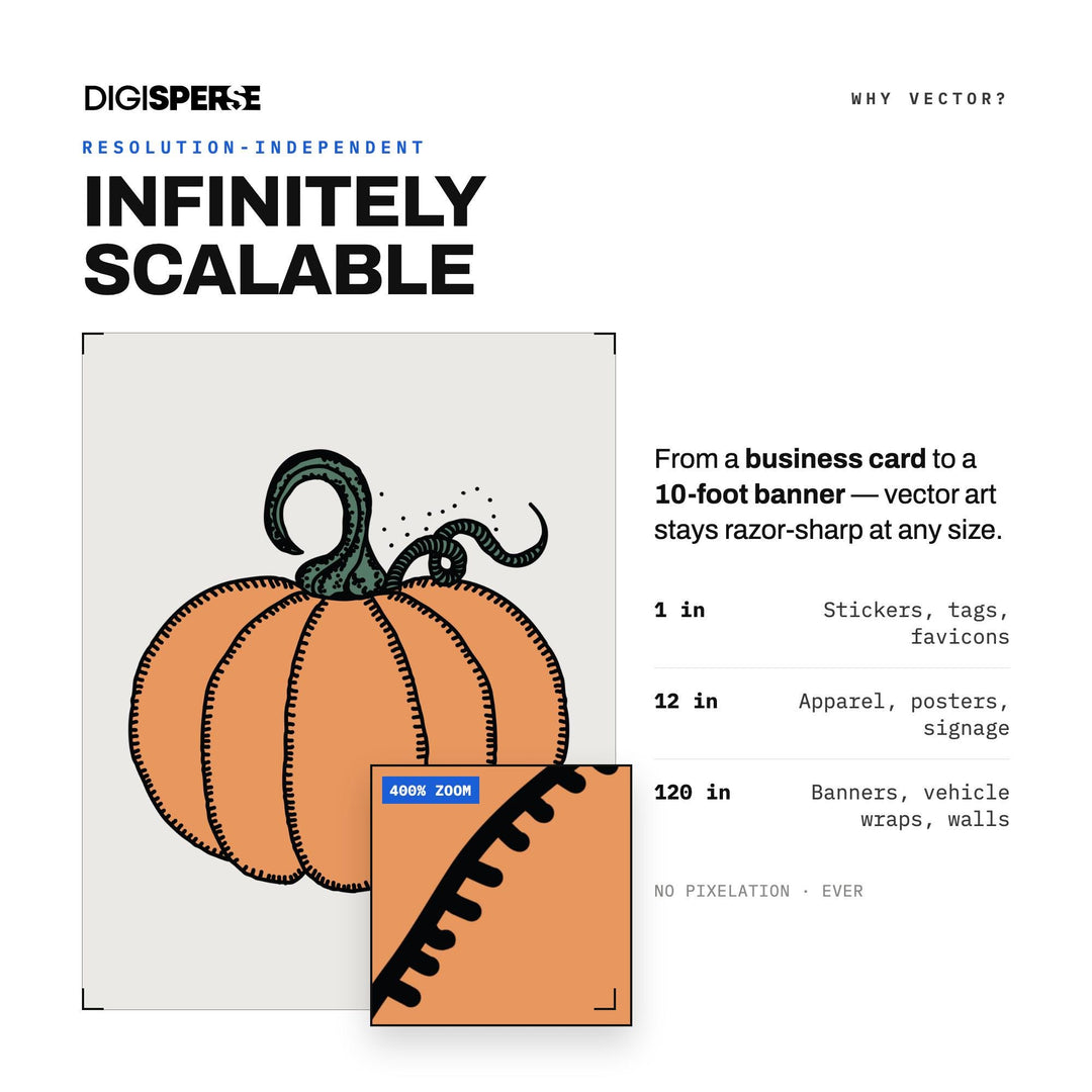 Pumpkin Illustration Vector Graphic (12 File Formats)