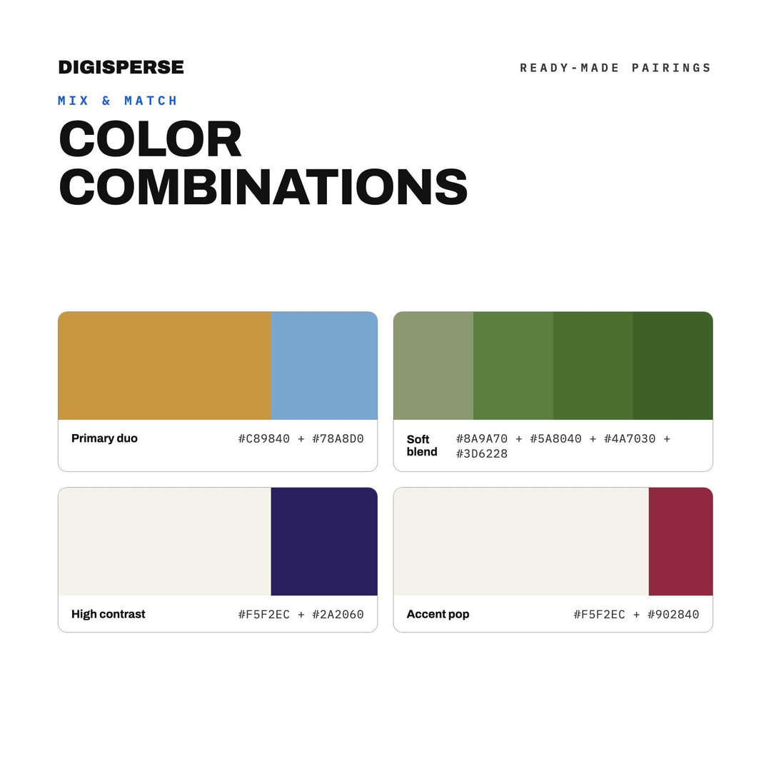 Blueberry Picking Color Palette | 30 Colors | Hex RGB CMYK | Procreate Swatches + ASE | Digital Download